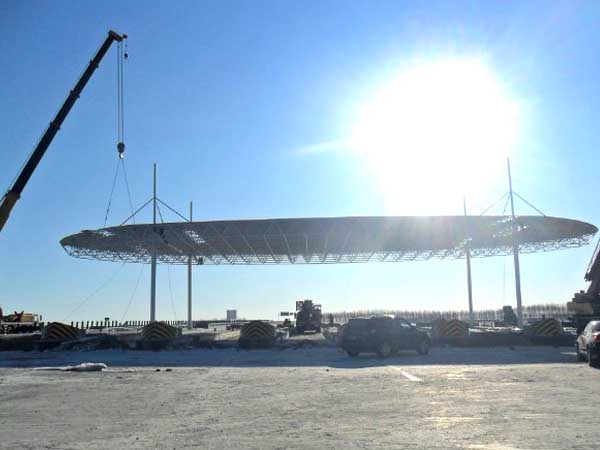 兴安盟收费站工程