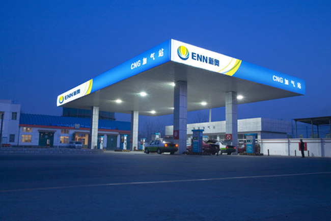 兴安盟加气站网架工程